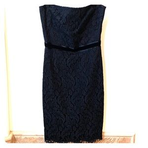 Trina Turk Strapless Cocktail Dress